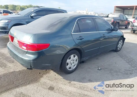 2005 Honda Accord 2.4 Lx from USA, damaged, VIN 1HGCM55495A033026